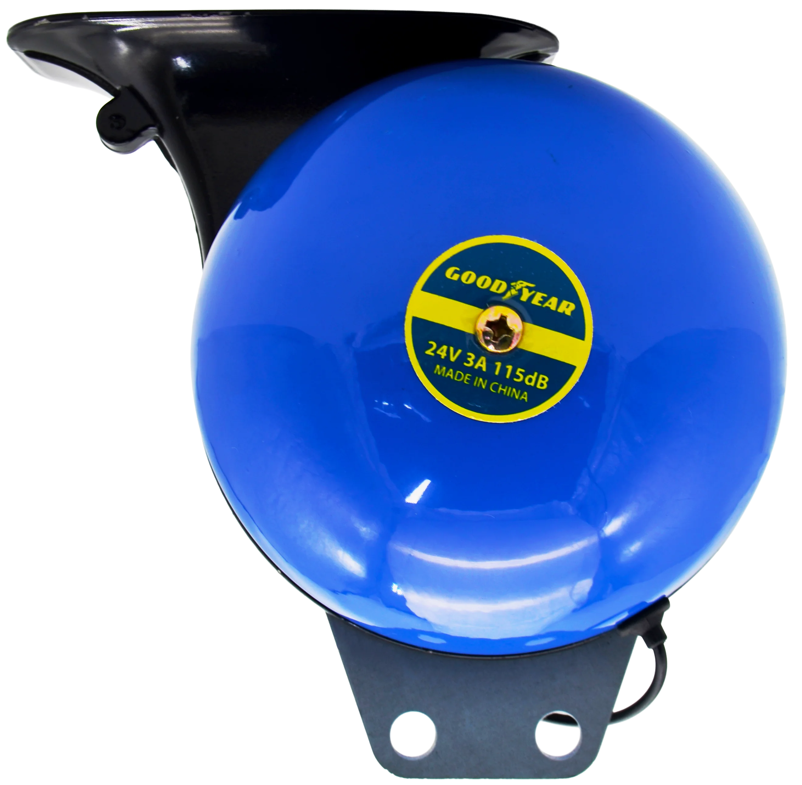 CLAXON CARACOL CON RELAY 24V AZUL