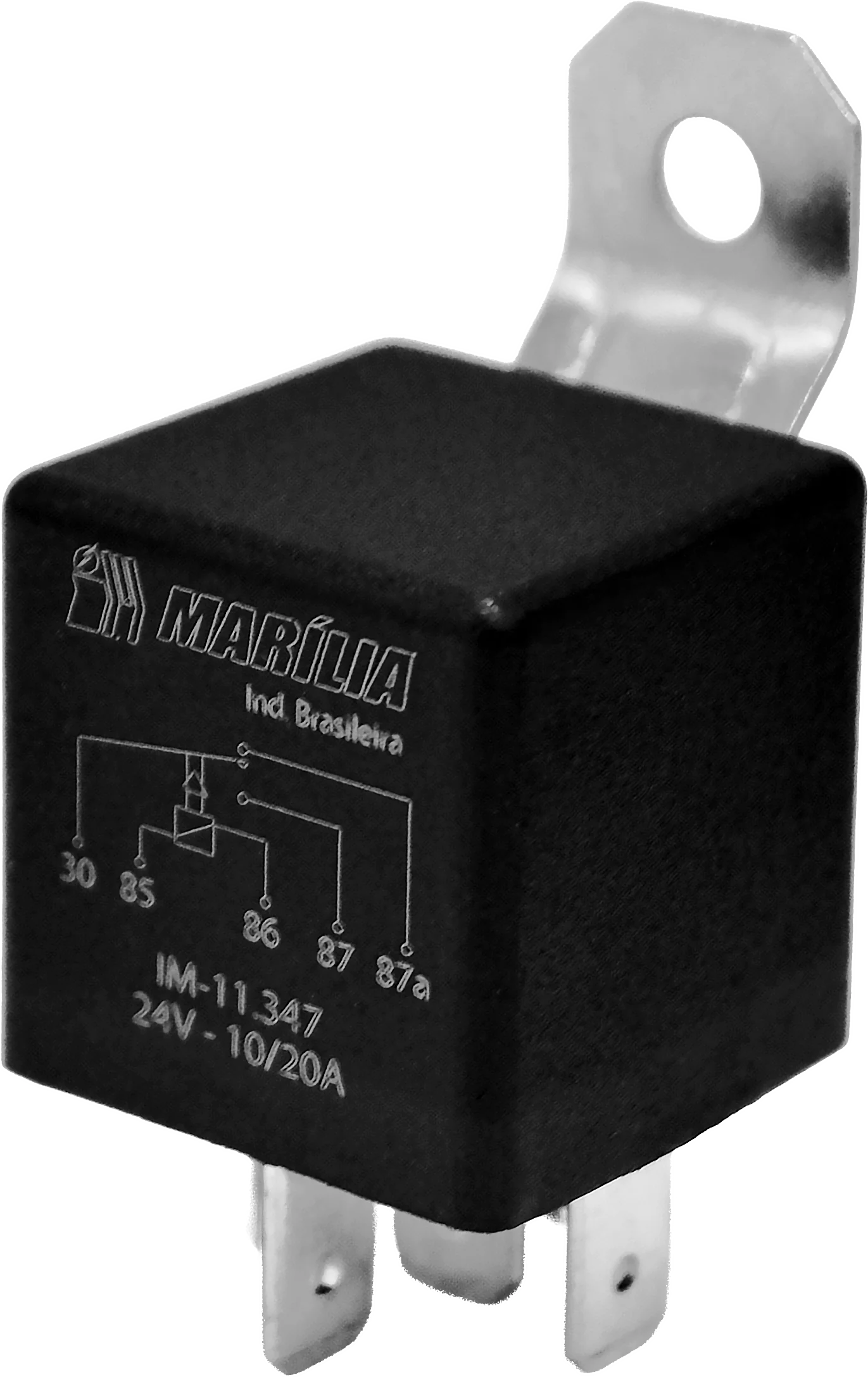 RELAY DE 5 PINES 24V 10/20 AMP T/BOSCH (MARILIA)