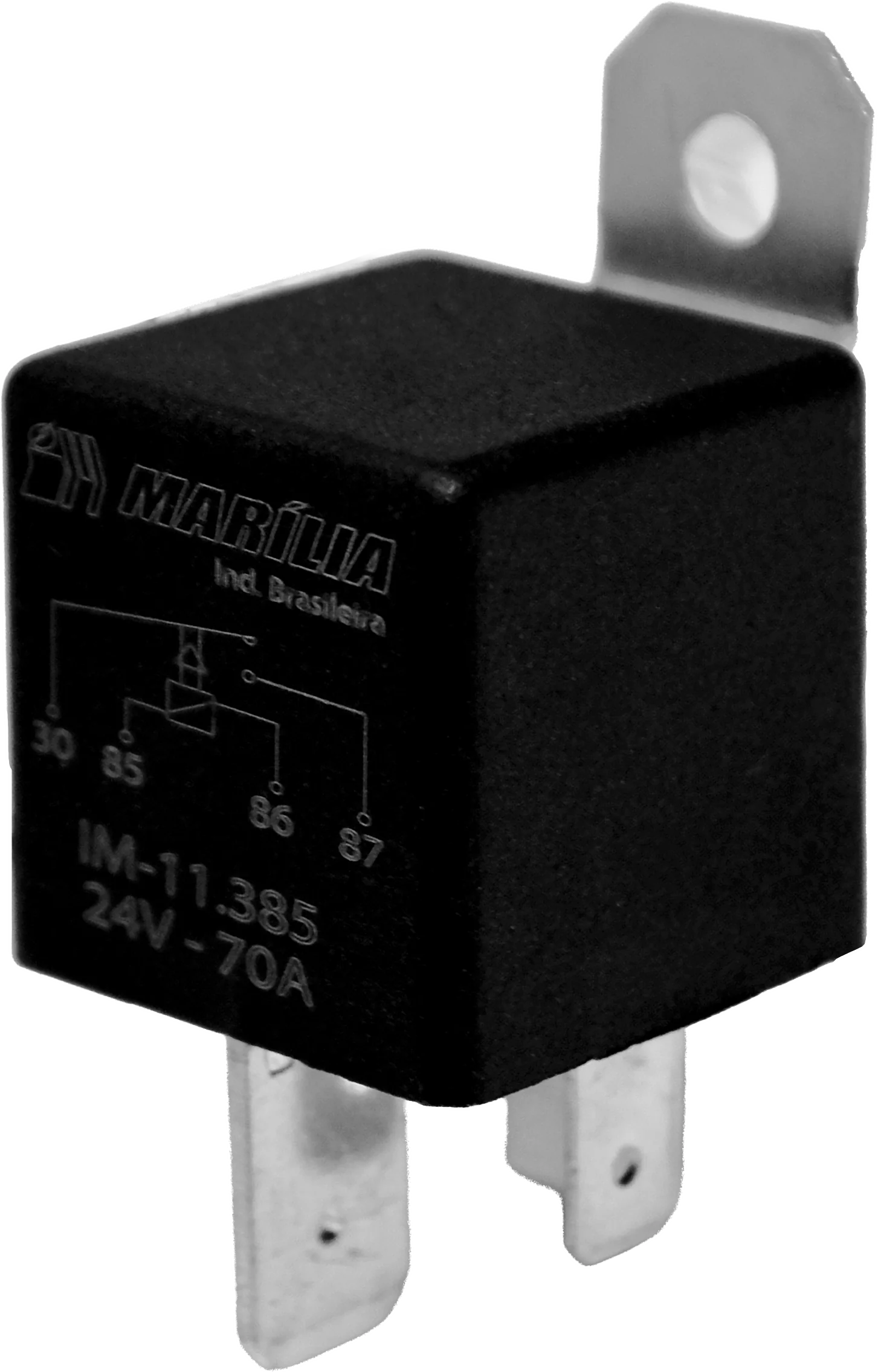 RELAY DE 4 PINES 24V 70 AMP ELECTRÓNICO DE INYECCI