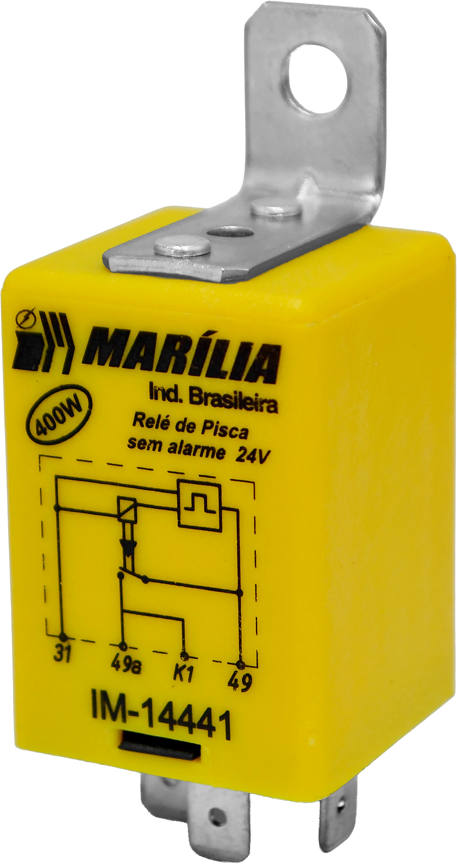 RELAY DE 4 PINES 24V 400W